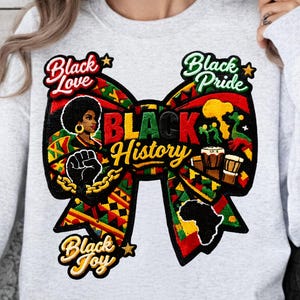 Schwarze Geschichte Monat Bogen PNG SVG PDF Afro Pride Patch Design Sublimations-Shirt Druck