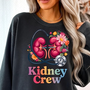 Kidney Crew Clipart  conception de sensibilisation pour des tasses, des chemises (PNG, SVG, PDF)