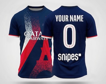 Paris Urban Graphic Concept jersey – aangepaste naam en nummer voetbalshirt