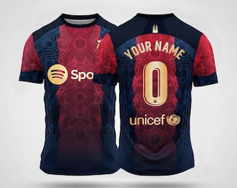 Barcelona Gaudí Concept Jersey – Custom Name & Number Football Shirt