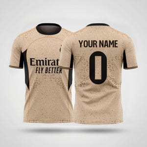 Camiseta del Real Madrid con concepto Arabesque: nombre y número personalizados Custom Name & Number