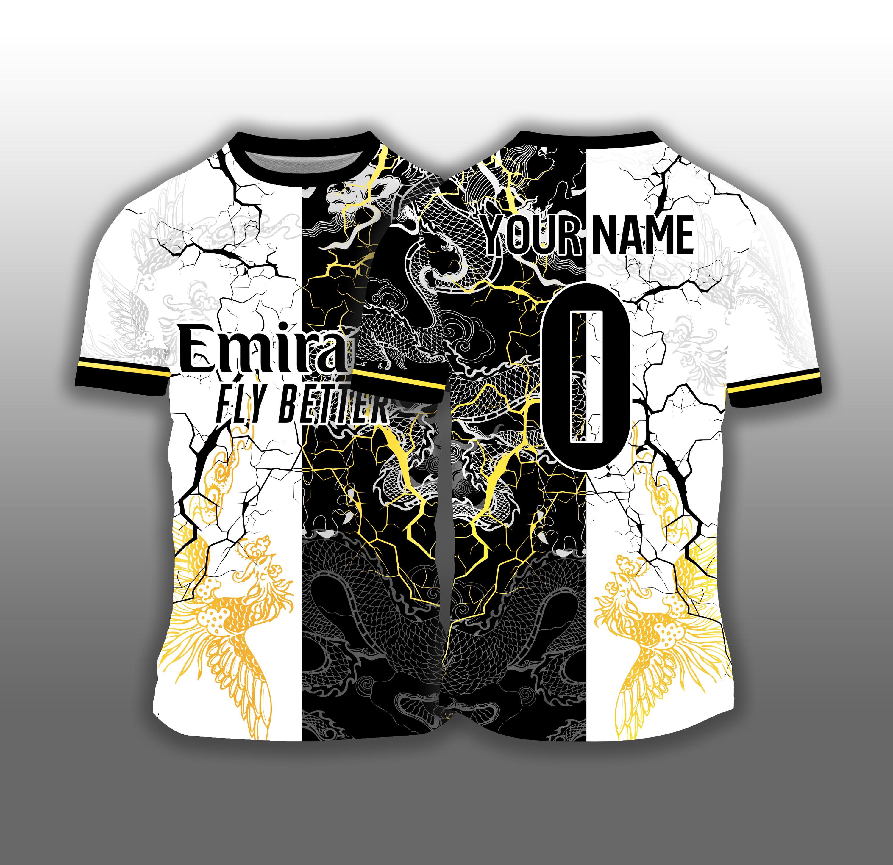 Real Madrid Black Dragon Jersey - Etsy