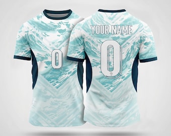 Portugal Arctic Ice Concept Jersey – Custom Name & Number Football Shirt