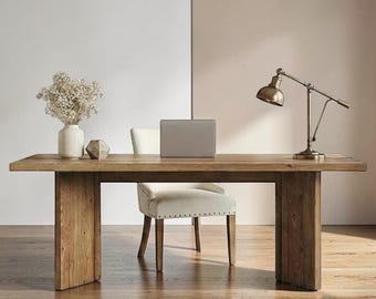 Directiebureau Boerderij Computerbureau Groot tafelblad Thuiskantoortafel Directiebureau Modern boerderijbureau Groot bureau Thuiskantoor