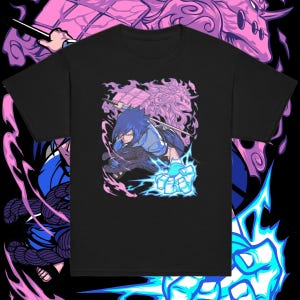 Naruto Sasuke Uchiha Youth T-Shirt | Kids Anime Tee