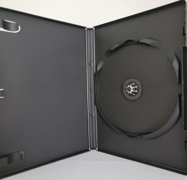 10 Pack Black Single DVD Replacement Cases. Brand New. - Etsy