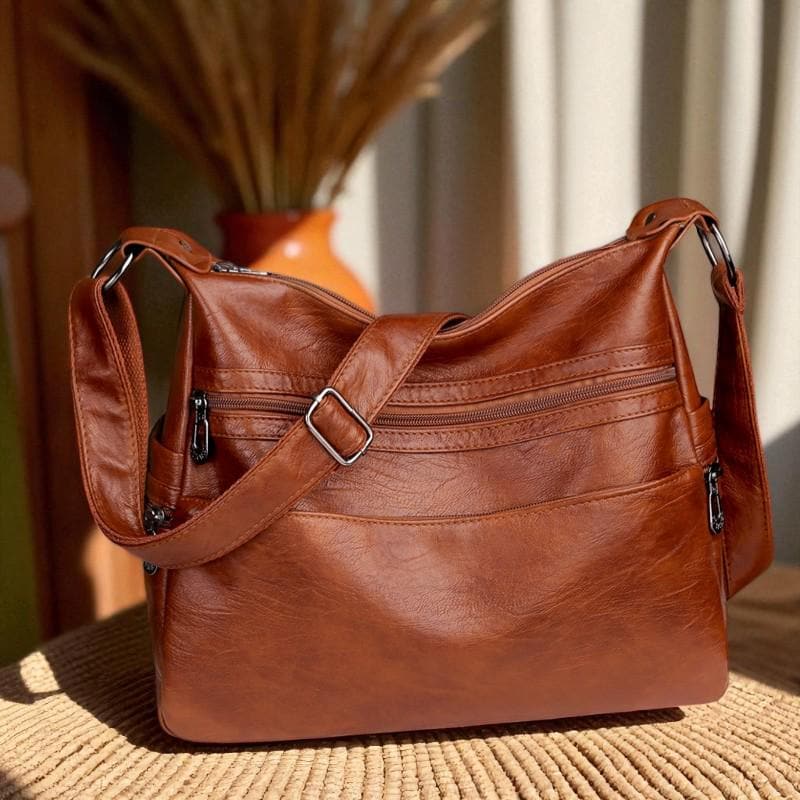 HARBOUR 2nd/ハーバー・セカンド　レザーバッグ　ブラウン HARBOUR 2nd/ハーバー・セカンド レザーバッグ ブラウン
