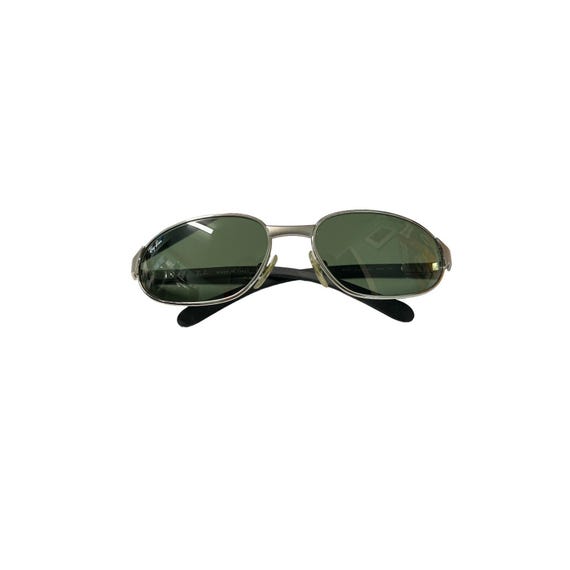 RAY-BAN RB3107 Python G15 UV Shiny Silber Sport W… - image 1