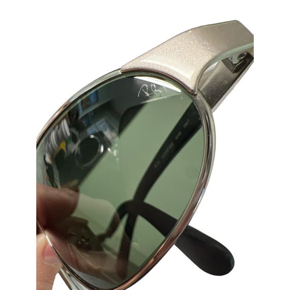 RAY-BAN RB3107 Python G15 UV Shiny Silber Sport W… - image 3