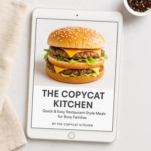 copycat recipes, restaurant dupes, recipe ebook, digital cookbook, fast food