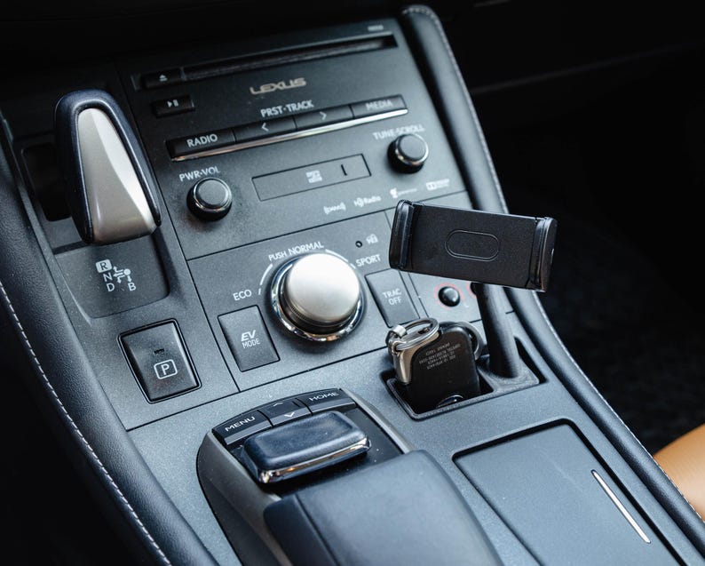 Lexus Car Button Lexus Ct200h Universal Phone Mount W/ Key Pocket - Etsy