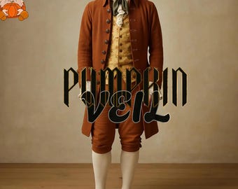 18th Century Regency Suit | Victorian Cosplay Costume | Historical Outfit