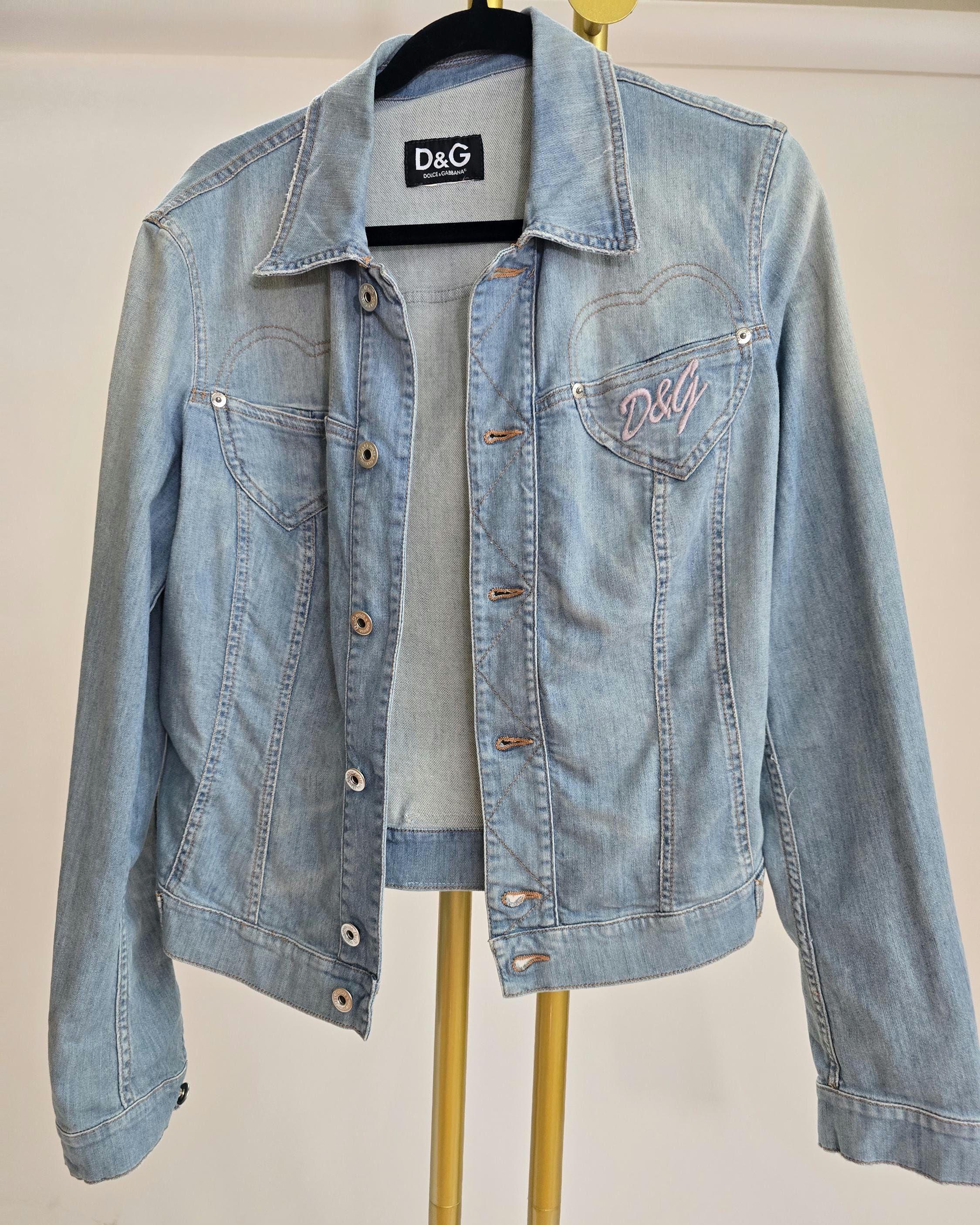 Womens Dolce and Gabbana Denim Jackets - Etsy