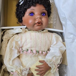 New In Box Morgan Brittany Porcelain Doll Charla