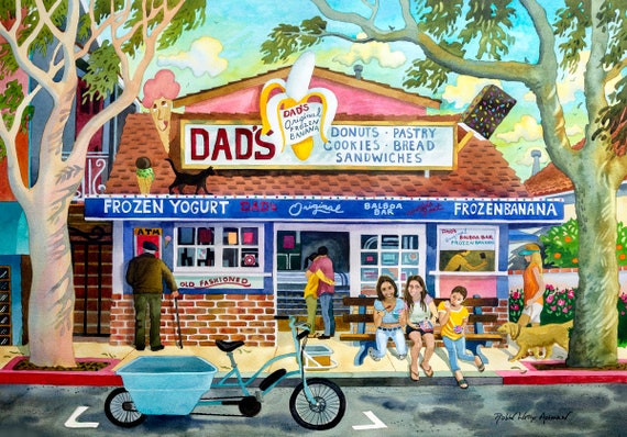 Dad's Doughnuts, Dad's Donuts, Dad's Doughnuts Balboa Island, Dad's Doughnuts Newport Beach, Dad's Balboa Island, Doughnut Shop Balboa,