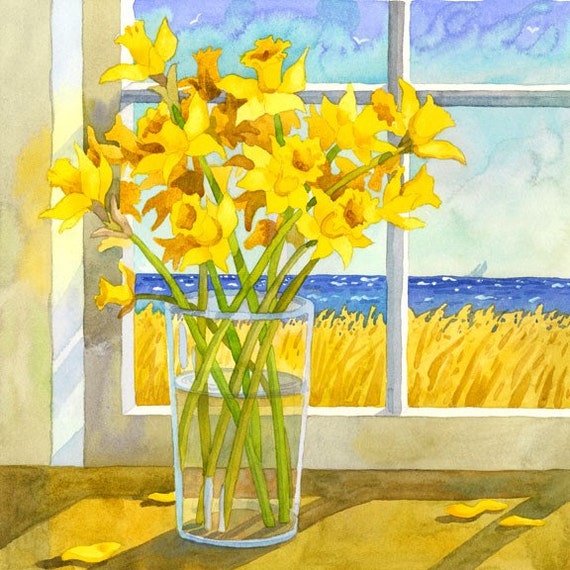 Daffodiles in the Window