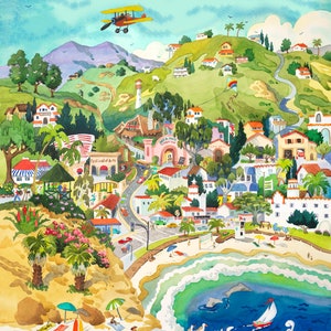 Laguna Beach Art, City of Laguna Beach, Painting of Laguna Beach