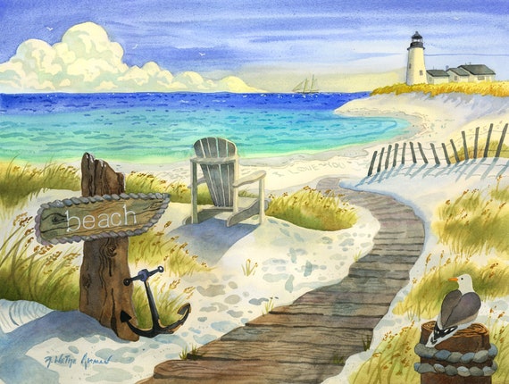 Boardwalk to the Lighthouse