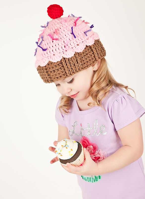 Crochet Cupcake Hat with Sprinkles NewbornAdult Etsy