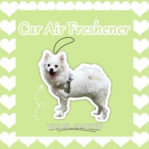 Photo Car Air Freshener|AccessoriesPersonalised Double-Sided Car Air Freshener | Scented Air Freshener|Car Air Freshener |Photo Car Freshies