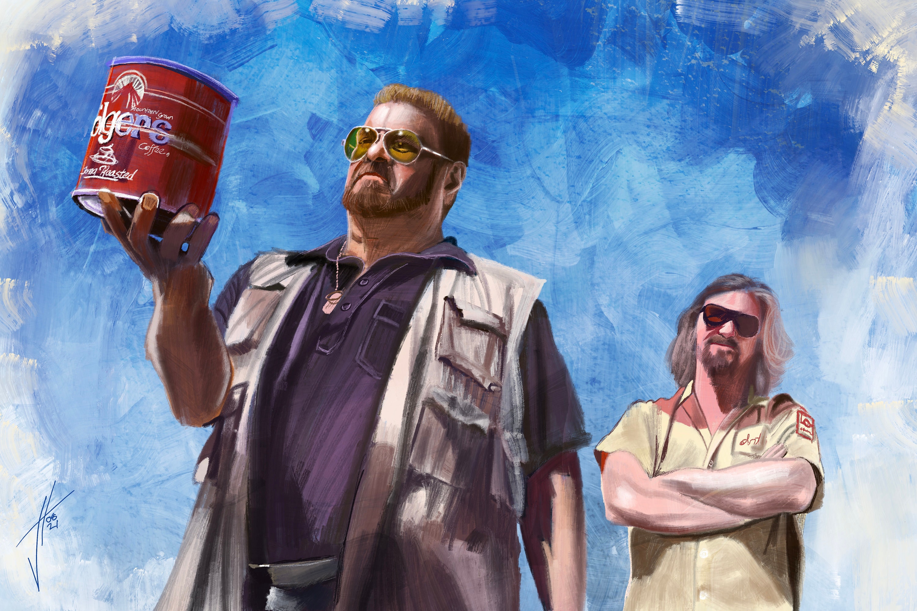 Big Lebowski Walter Wallpaper
