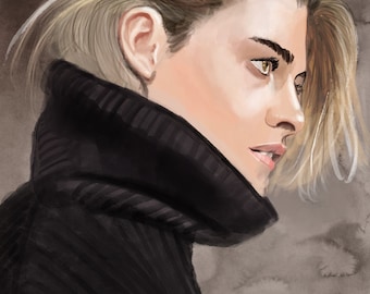 296611 Kristen Stewart Actor Star POSTER PRINT WALL FR 296611 Kristen Stewart Actor Star POSTER PRINT WALL FR