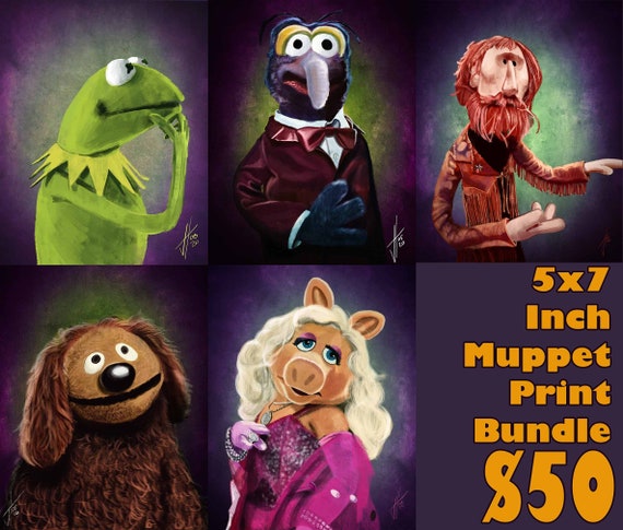 The Muppets 5x7 Inch Bundle