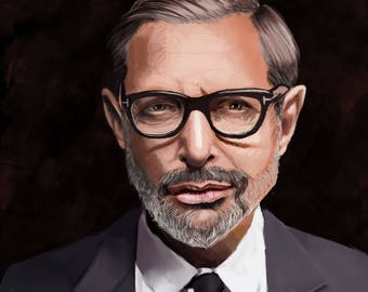 Jeff Goldblum Print