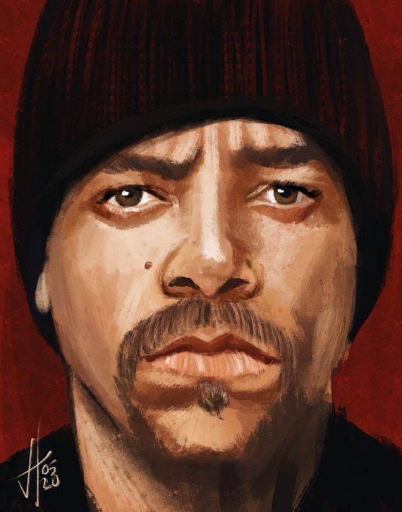 Ice T Portrait Print