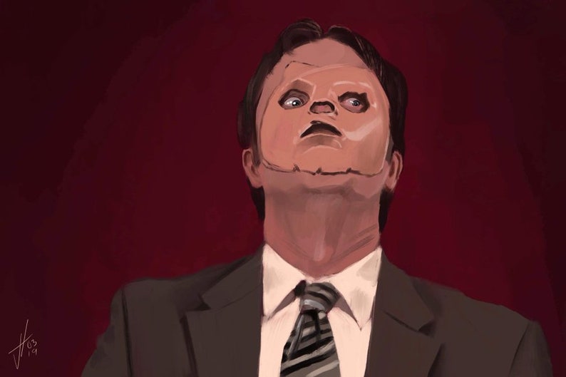 The Office Dwight Schrute Art Print - Etsy