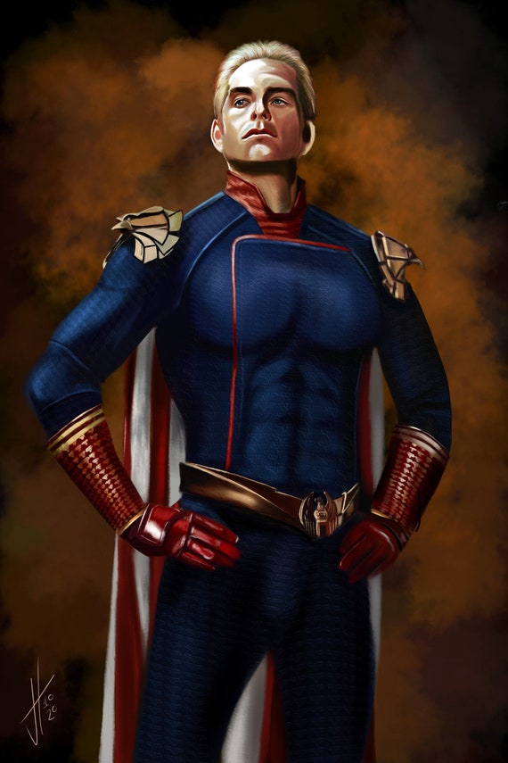 The Boys Homelander Antony Starr Art Print Etsy