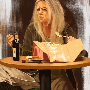 Dee Reynolds Kaitlin Olson It&#39;s Always Sunny in Philadelphia art print