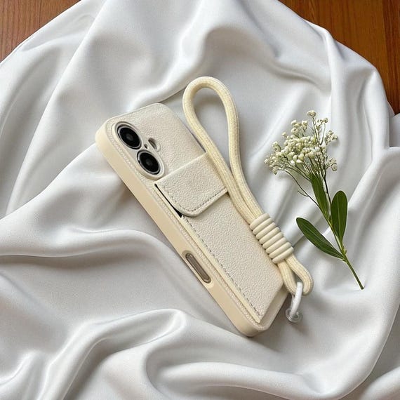 IPhone Hlle mit Magnetverschluss, Kartenfach & Handschlaufe - Etsy.de