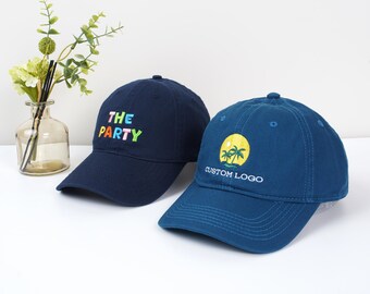 Embroidered personalized text,logo hat,custom content,custom baseball cap,personalized bridesmaid hat,bachelorette party gift,Christmas gift