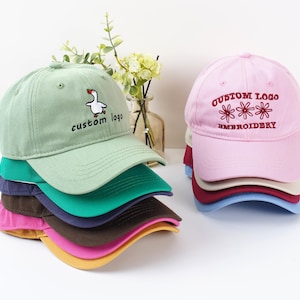 Personalized kid hat, custom text/logo embroidered hat, Christmas gift, baby hat, baseball cap, daughter, son gift, children hat, party gift