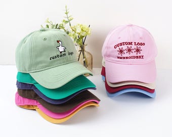 Personalized kid hat, custom text/logo embroidered hat, Christmas gift, baby hat, baseball cap, daughter, son gift, children hat, party gift
