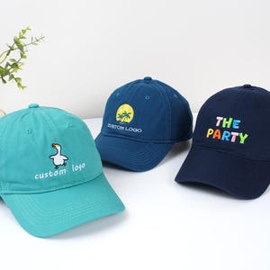 Sombreros unisex bordados personalizados para padrinos de boda, sombreros con letras bordados a mano personalizados para mujeres, regalos para fiestas de empresa