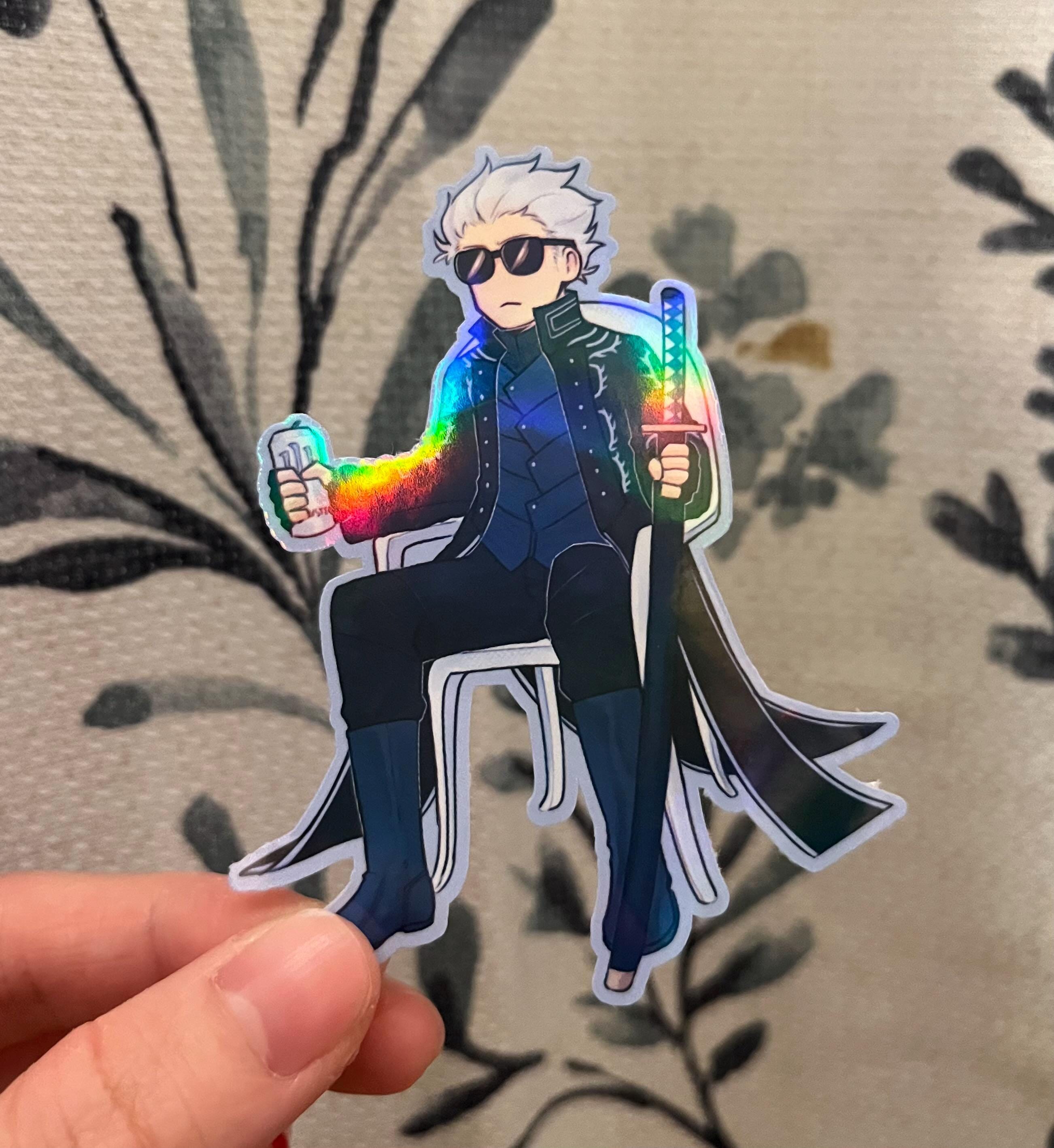 Plastic Patio Chair Vergil DMC5 Sticker - Etsy
