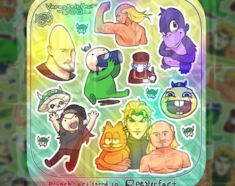 Vargskelethor Joel-stickervel