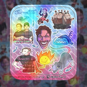 Foglio di adesivi Jerma985