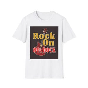Vintage Rock Tee | 80s Vintage Clothing | Music Tee | Retro Vibes | 80s Rock Band | Gift For Him | Vintage Style Tshirt