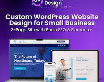 Custom WordPress Website Design for Small Business