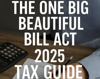 Entenda o Guia Tributário da OBBBA 2025: Visão Geral Completa da Política e Estratégias Profissionais (Download Imediato) - Planejamento e Conhecimento Tributário - Temporada de Imposto de Renda 2026