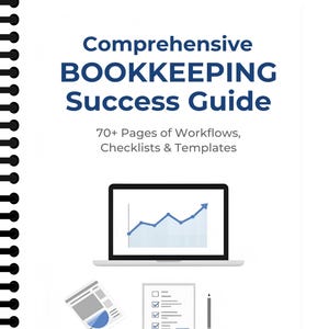 Spiral Professional Bookkeeping Success Book| Workflows, Checklists & Templates for Bookkeepers and Small Businesses 2026 - Ships in 1 day