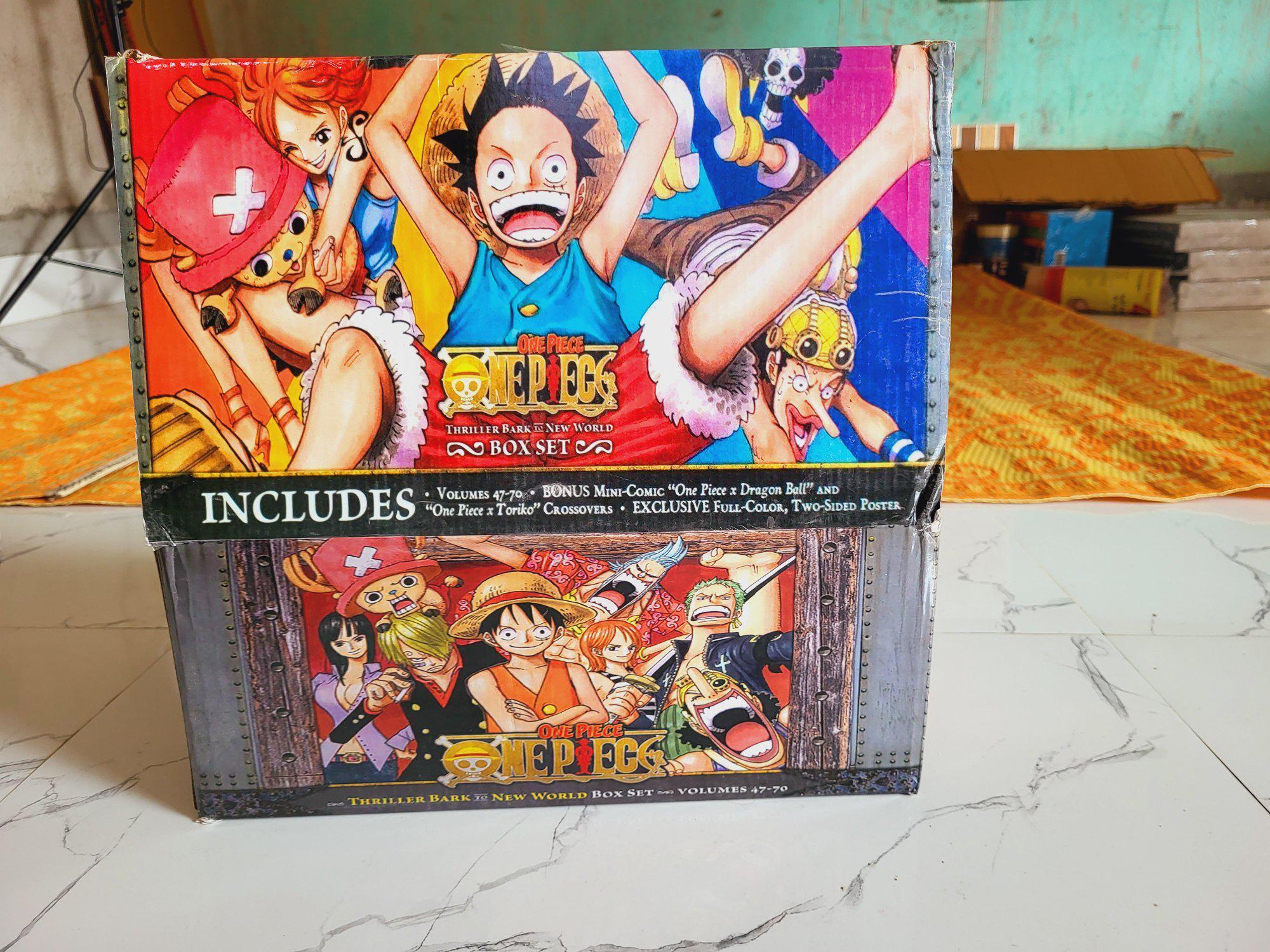ワンピース ボックスセット 3巻 (47-70) 尾田栄一郎著 (英語) - Etsy 日本