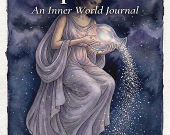 Aquarius Inner World Journal | Guided Zodiac Self-Reflection (Printable PDF)