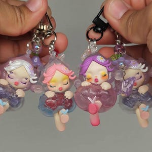 Skull panda keychain - Etsy 日本