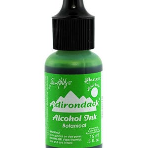 Tim Holtz Alcohol ink, Botanical, green alcohol ink