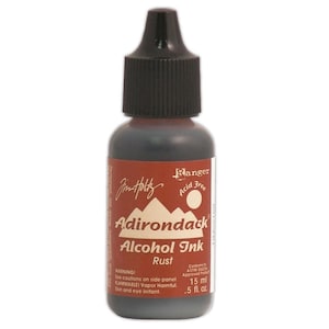 Tim Holtz Alcohol ink, Rust, dark orange alcohol ink