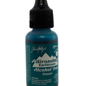 Tim Holtz Alcohol ink, Stream, turquoise water blue alcohol ink